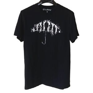 Tee Fury Umbrella Academy Men’s Unisex Black|White Graphic Shirt Sz S